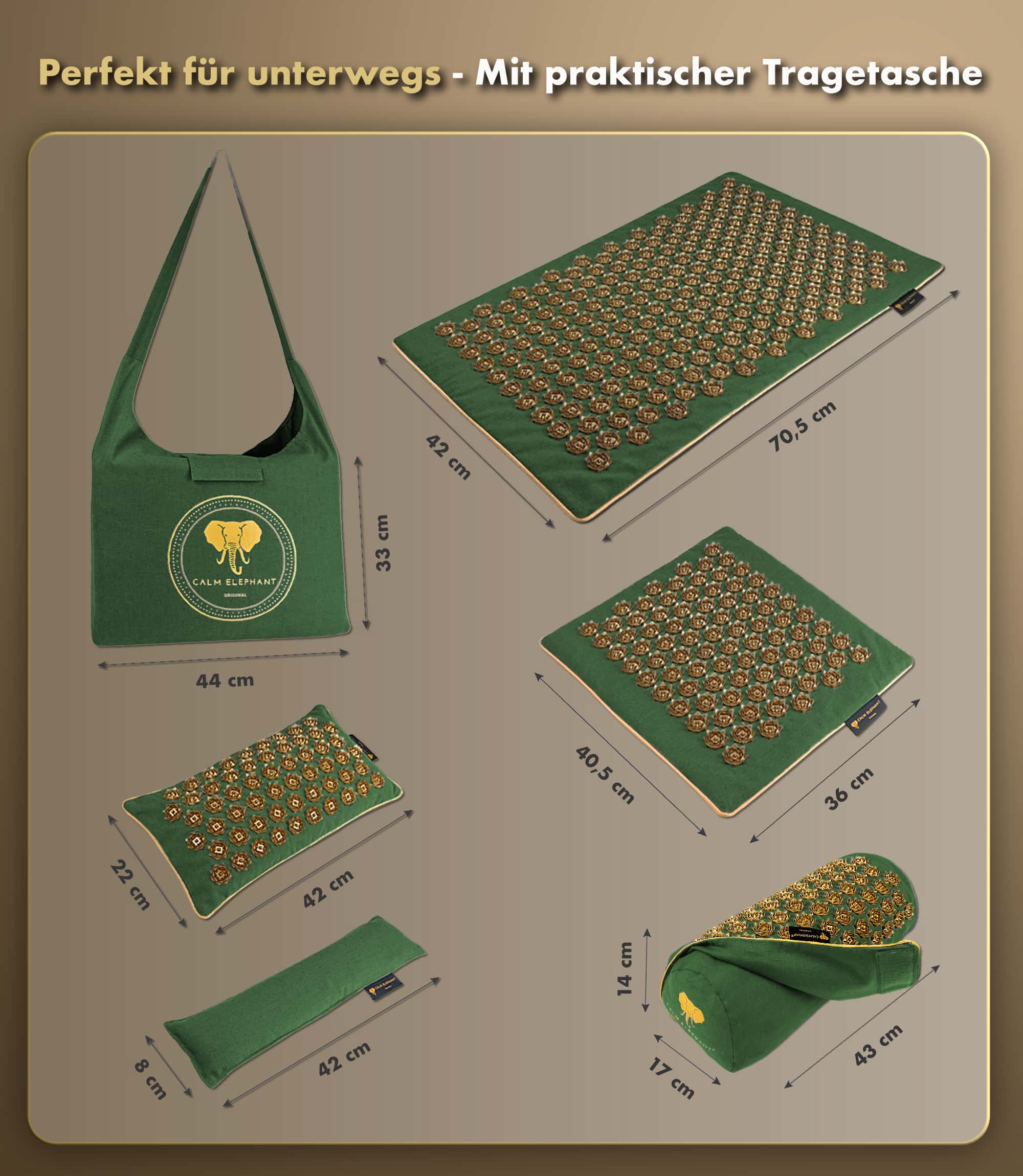 Acupressure Mat | ULTIMATE 6-Pack - Green