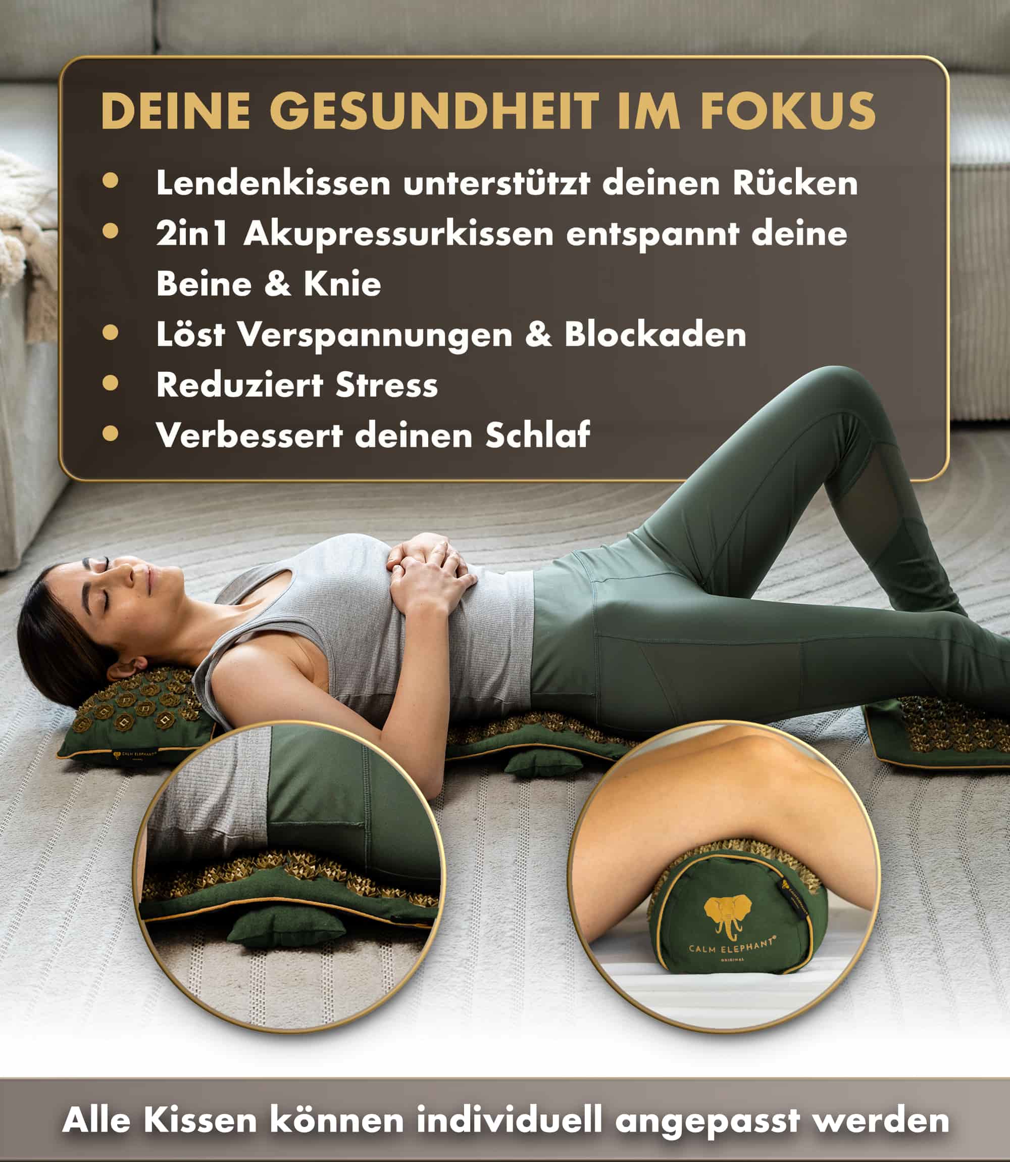 Acupressure Mat | ULTIMATE 6-Pack - Green