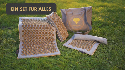 Akupressurmatte Genuine in der Farbe grau